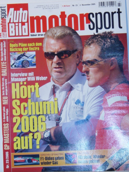 Auto Bild motorsport, Heft 23, 2. November 2005