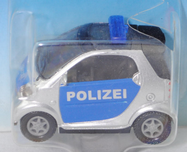 00000 smart fortwo coupé passion (Mod. 03-07) Polizei, weißalu/blau, B12a/B12b offen, P29a (m-)