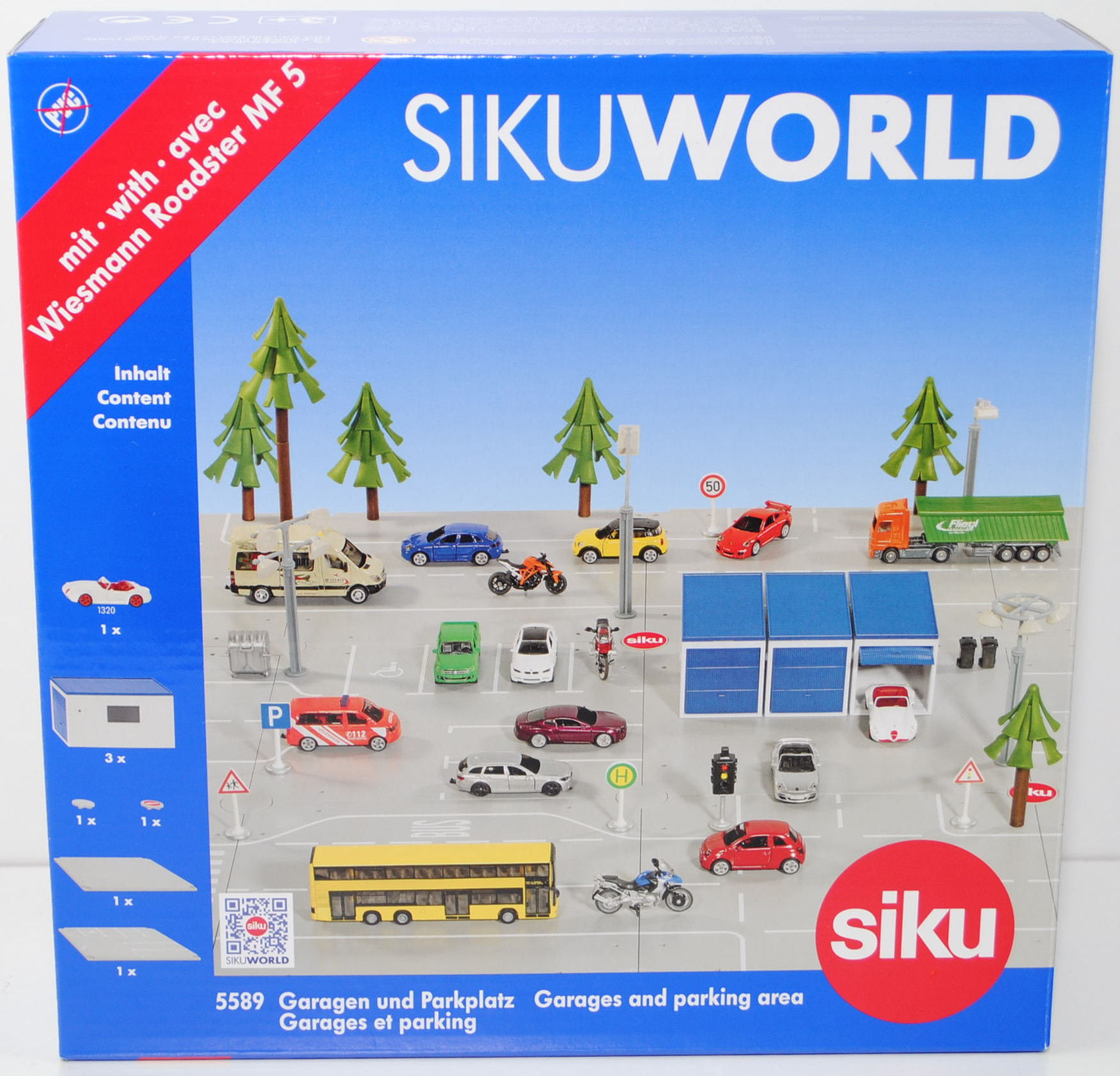 Siku World 5589 Garagen und Parkplatz Neu OVP 