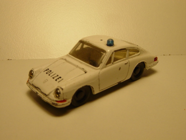Porsche 901 Autobahnpolizei, weiß, IE grau, Lenkrad schwarz, HL Glas, R1, Antenne weg, vsc