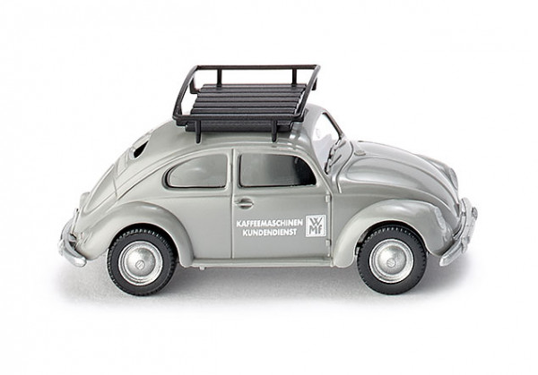 VW Brezelkäfer WMF (Standardlimousine, Typ 11, Modell 1946-1960, Baujahr 1946) mit Dachgepäckträger,