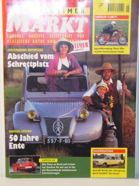 MARKT EUROPAS GRÖSSTE OLDTIMER-ZEITSCHRIFT, Heft 5, Mai 1998