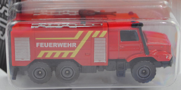 Mercedes-Benz Zetros 2733 (6x6, Modell 2008-) (Nr. 297 B) Feuerwehr, rot/schwarz, FEUERWEHR, mb