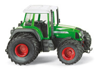 Fendt Traktor 711 Vario mit Breitreifen, resedagrün/grau, Wiking, 1:87, mb