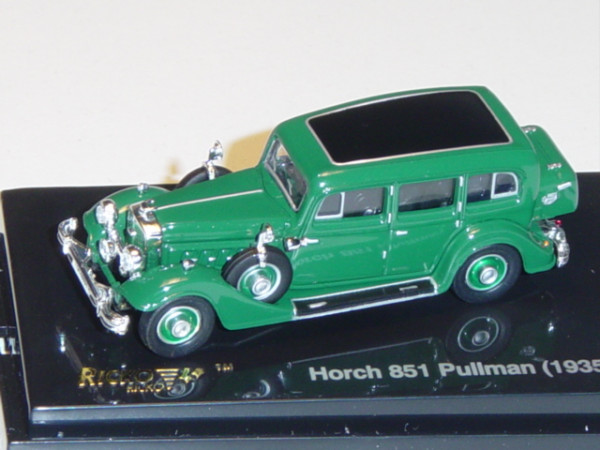 Horch 851 Pullmann 1935, opalgrün, Ricko / Busch, 1:87, PC-Box