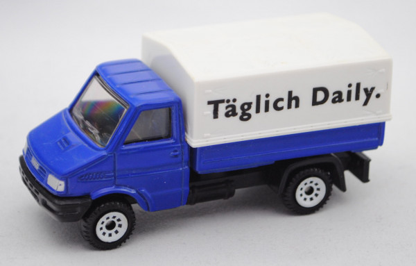 00401 Iveco Turbo Daily (Mod. 90-96) Kleinlastwagen, hell-ultramarinblau, Täglich Daily. / IVECO, mb