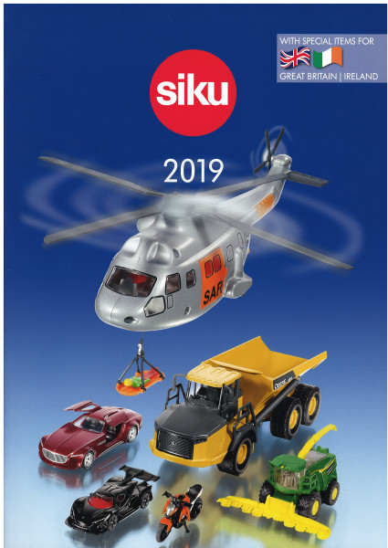 00700 Siku-Katalog 2019, englisch / irische Version, DIN-A4, 100 Seiten (Limited Edition / GB + IE)