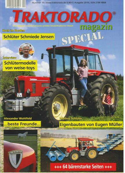 TRAKTORADO® Magazin, Nummer 10, Ausgabe 2018, Schlüter Schmiede Jensen, Magazin Schlüter spezial