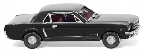 Ford Mustang Coupé, Modell 1964-1966, schwarz, Wiking, 1:87, mb