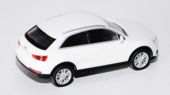 Audi Q3 (Typ 8U), Modell 2011-2015, weiß, Herpa, 1:87, mb