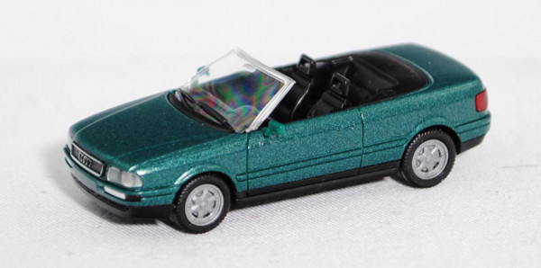 Audi Cabrio, grünmetallic, Herpa, 1:87