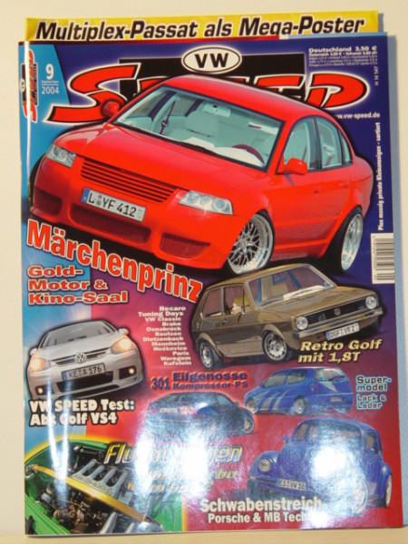 VW SPEED, September 2004