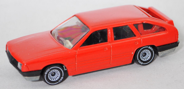 00003 Audi 100 Avant 2.1 (3. Gen., Baureihe C3, Typ 44, Mod. 1983-1984), verkehrsrot, SIKU, 1:56, m-