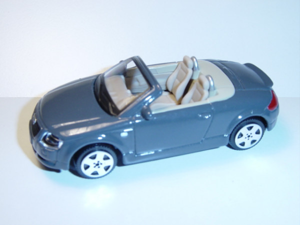 Audi TT Roadster, Mj. 99, grau, innen beige, Maisto, 1:43, mb