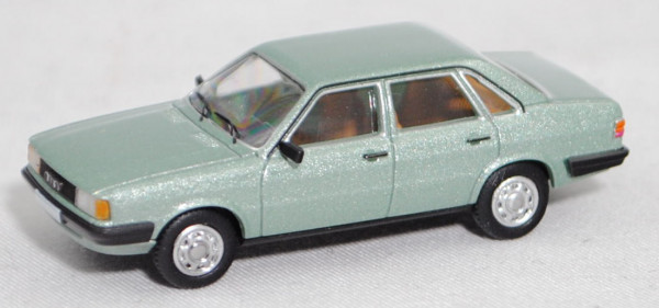 Audi 80 CL (2. Gen., B2, Typ 81, Modell 1981-1984), topasgrünmetallic, Premium ClassiXXs®, 1:87, mb