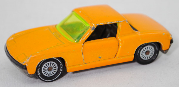 00004 VW-PORSCHE 914/4 (Typ 914, Mod. 69-72), melonengelb, Verglasung gelbgrün, R11, SIKU, vsc