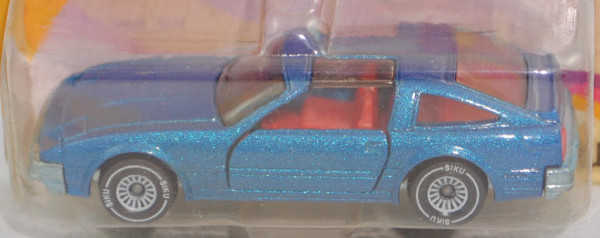 00003 Nissan 300 ZX (1. Gen. 300 ZX, Typ Z31, Mod. 1984-1986), blaumet., SIKU 1:55, P23 (Lackfehler)