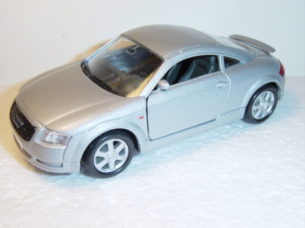 Audi TT Coupe, Mj. 1998, silber, Welly, 1:36