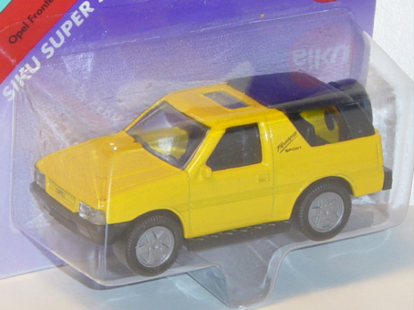 00002 Opel Frontera 2.0i Sport (Typ A, 1. Generation, Dreitürer, Modell 1991-1995), kadmiumgelb, inn