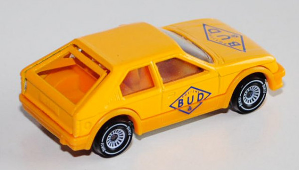 03000 Opel Kadett SR (Typ D), Modell 1979-1984, kadmiumgelb, POSTENS / BUD, B4, Verglasung rauch, S
