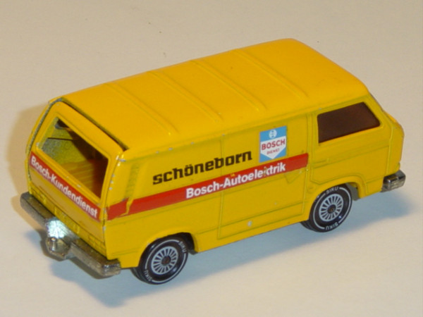 VW Transporter 2,0 Liter (Typ T3), Modell 1979-1982, melonengelb, BOSCH / DIENST / schöneborn / Bosc