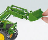 John Deere 7430 Traktor, smaragdgrün/gelb, 1:32, Wiking, mb
