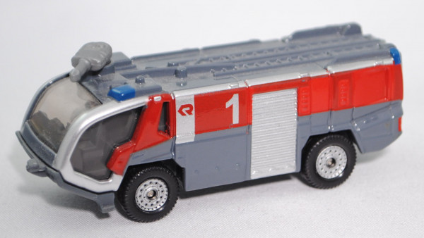 00000 Rosenbauer PANTHER 4x4 Flughafenlöschfahrzeug, rot/grau, R 1, mit Seitenstreifen