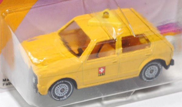 03901 VW Golf I LS (Typ 17) ADAC-Straßenwacht, Modell 1978-1980, kadmiumgelb, innen gelb, Lenkrad sc
