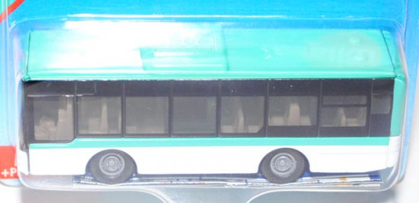 00100 Linienbus/Stadtbus MAN Lion's City Solobus (Typ A37, Mod. NL 243), grüntürkis/weiß, RATP, P29d