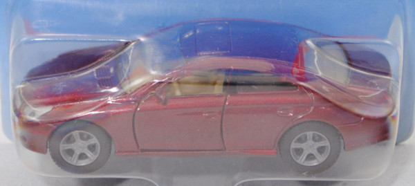 00000 Mercedes-Benz CLS 500 (Baureihe C 219, Modell 2004-2006), purpurrotmetallic, SIKU, 1:58, P28c