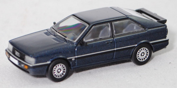 Audi Coupé GT (1. Gen., B2, Typ 81C, Mod. 84-87), amazonasblau met., Premium ClassiXXs®, 1:87, mb
