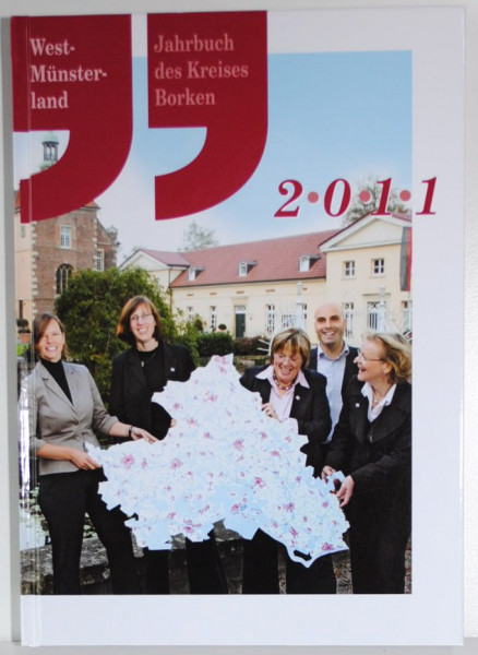 Westmünsterland Jahrbuch des Kreises Borken 2011, Dr. Hermann Terhalle mit Arbeitskreis Kreisjahrbuc