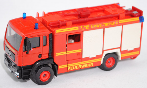 HLF 20 MAN TGA 18.460 M (Mod. 2000-2004) Feuerwehr, rot, C 112 UMWELTSCHUTZ / FEUERWEHR, Umbau