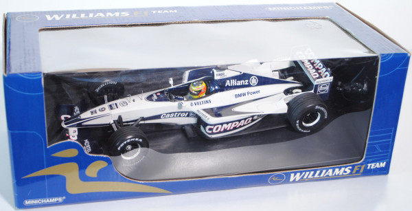 Williams FW22, reinweiß/stahlblau, Team Williams-BMW F1 Team (3. Platz), Fahrer: Ralf Schumacher (5.
