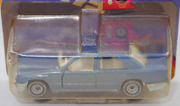 00001 Mercedes-Benz 300 E (W 124, Mod. 85-86), violettblaumet., Mittelkonsole glatt, SIKU, P21 offen