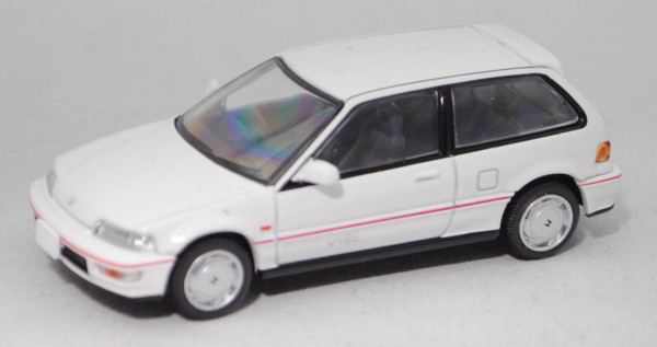 Honda Civic SiR II (4. Gen., Mod. E-EF9, Mod. 1990-1991), reinweiß, TOMICA LIMITED/TOMYTEC, 1:64, mb