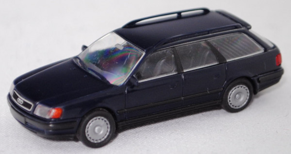 Audi 100 Avant 2.8 E (4. Generation, Baureihe C4, Modell 1991-1994), stahlblau, Rietze, 1:87, mb