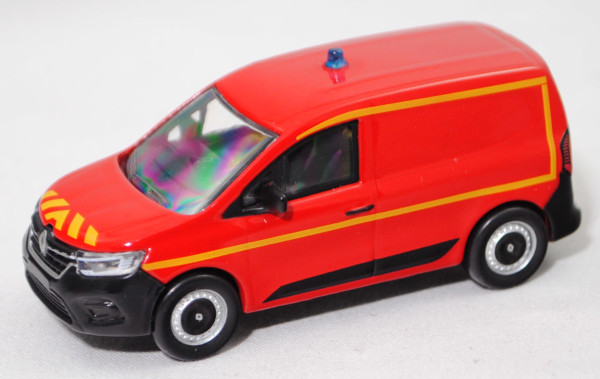 Renault Kangoo Van / Rapid III Advance L1 (3. Gen., Modell 2021-) Pompiers, rot, Norev, 1:64, mb
