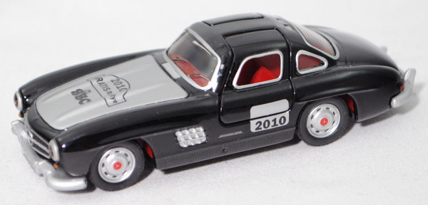 SSC Mercedes-Benz 300 SL (Baureihe W 198, Modell 1954-1957), schwarz, 2010 / GRATIS Rallye / SSC, mb