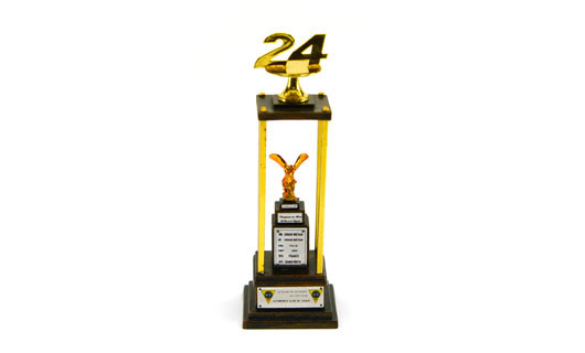 24h Le Mans Winner Trophy, Pokal für den Gesamtsieg der 24h von Le Mans, schwarz/gold, TSM MODEL, 1: