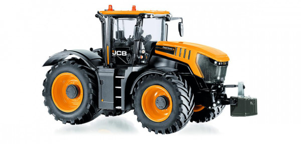 JCB Fastrac 8330 (Typ 8000 Serie, Modell 2016-) Traktor, melonengelb/schwarz, Wiking, 1:32, mb