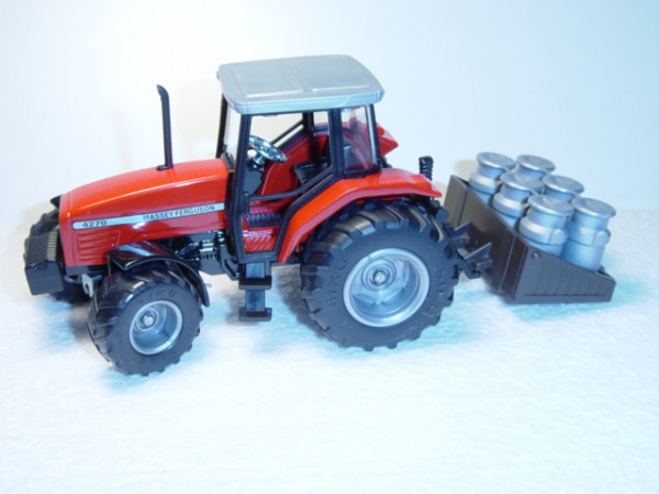 MF 4270 Traktor mit Kannenhalter, rot, L15