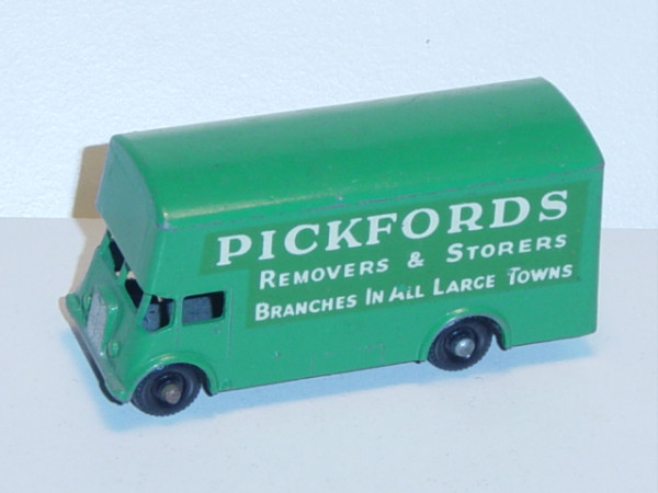 Pickfords Removal Van, minzgrün, PICKFORDS / REMOVERS & STORERS / BRANCHES IN ALL LARCE TOWNS, mit z