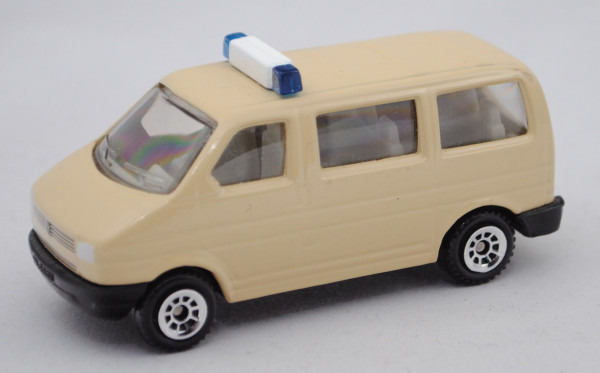 VW T4 facelift Caravelle (Typ 70 Facelift, Mod. 1996-2003) Polizei-Mannschaftswagen, elfenbein, o.K.