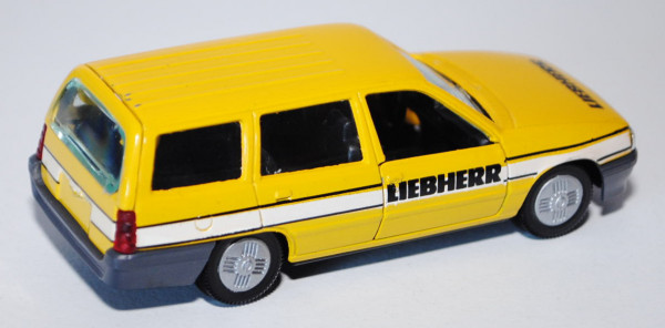Opel Kadett GL Caravan (Typ E, Fünftürer, Kombi) Liebherr, Modell 1984-1989, signalgelb, LIEBHERR, T