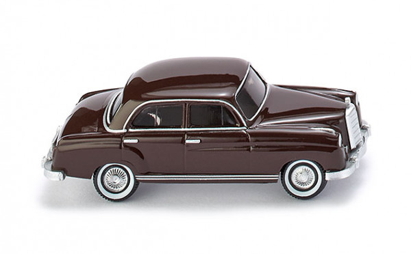 Mercedes-Benz 220a Limousine (Baureihe W 180 I, Modell 1954-1956), dunkelbraun, Wiking, 1:87, mb