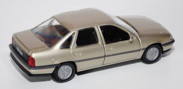 Opel Vectra (Typ A, Viertürer, Stufenheck), Modell 1988-1992, platin (goldmetallic), Türen + Heckkla