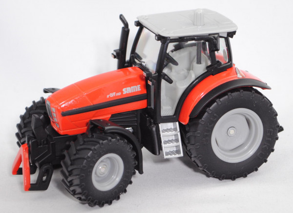 00000 SAME IRON 110 Hi-Line Traktor (Modell 2005-2007), blutorange, SIKU FARMER, 1:32, L17mK