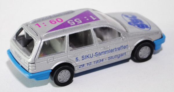 VW Passat Variant (B3, Typ 35i, Mod. 1988-1993), silbergraumetallic, 5. SIKU-Sammlertreffen