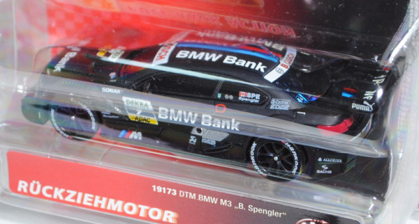 BMW M3 DTM 2012 (Typ E92), mattschwarz, Team: BMW-Team Schnitzer (Teamwertung: 1. Platz, Herstellerw